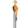 Vestil Steel Economy Lever Hoist 20 Ft. Chain 6000 Lb. Cap, Orange