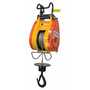 Vestil Steel Electric Mini Hanging Cable Hoist 300 Lb. Cap, Orange