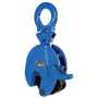 Vestil Steel Vertical Plate Clamp 6,600 Lb. Cap, Blue