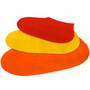 Latex Yellow Shoe Covers M-XL