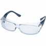 Elvex SG-57BMD-AF OVR-Spec III Blue Safety Glasses, Metal Detectable