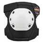 Ergodyne 18301 ProFlex 300HL Rounded Hard-Cap Knee Pads, White Cap