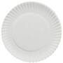 AJM® AJMPP6GREWH 6" White Paper Plates