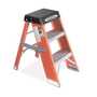 Vestil 3Step Industrial Fiberglass Ladder