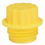 Vestil FDS-DP-SYL Poly FDS Drain Plug Yellow