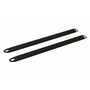 Vestil Steel Fork Extensions 4 In. x 84 In. 4000 Lb. Cap, Black