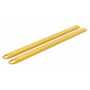 Vestil Steel Fork Extensions 4 In. x 90 In. 4000 Lb. Cap, Yellow