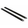 Vestil Steel Fork Extensions 4 In. x 96 In. 4000 Lb. Cap, Black