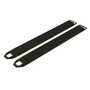 Vestil Steel Fork Extensions 6 In. x 63 In. 4,000 Lb. Cap, Black