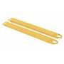 Vestil Steel Fork Extensions 6 In. x 63 In. 4,000 Lb. Cap, Yellow