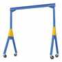 Vestil FHSN-4-10-TLC Knockdown Crane 10' Locking 4K