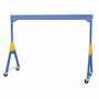 Vestil FHSN-8-10-TLC Knockdown Crane 10' Locking 8K