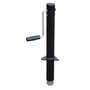 Vestil Trailer Jack A-Frame Side Crank 2000 Lb. Cap, Black