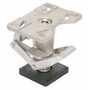 Vestil FL-ADJ-810-SS 8.25-11.5" SS Adj. Floor Lock