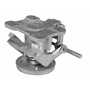 Vestil Steel Top Mount Floor Lock 4-1/2 to 5-5/8 in, Silver