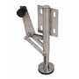 Vestil Stainless Steel Right Mount Floor Lock 10 to 12 in, Silver