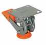 Vestil Steel Floor Lock 4-5/8 to 5-3/4 in, Silver
