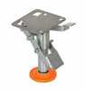 Vestil Steel Floor Lock 4-3/8 to 5-1/4 in, Silver