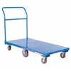 Vestil Steel Flat Bed Cart 30 In. x 60 In. 2,000 Lb. Cap, Blue