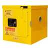 Vestil Flammable Self Closing Storage Cabinet 2 Gallon Capacity Yellow