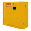 Vestil Flammable Self Closing Storage Cabinet 30 Gallon Capacity Yellow
