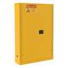 Vestil Flammable Self Closing Storage Cabinet, 30 Gallon Capacity, Yellow