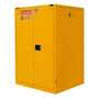 Vestil Flammable Self Closing Storage Cabinet 60 Gallon Capacity Yellow