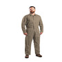 Berne FRC04 Flame Resistant Unlined Coverall, MR/42R, Regular, Navy
