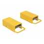 Vestil Steel Fork Rear Spacer 5-1/2 In. Width Yellow