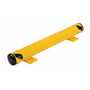 Vestil Steel Floor Stop Bollard 42 In, Yellow