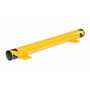 Vestil Steel Floor Stop Bollard 48 In, Yellow