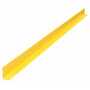 Vestil Floor Safety Curb 1/4" Thick 120" Long Yellow