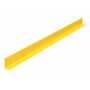 Vestil Floor Safety Curb 1/4" Thick 96" Long Yellow