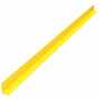 Vestil Floor Safety Curb 3/8" Thick 120" Long Yellow