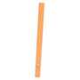 Vestil Tubular Post Sign Base 24 in, Orange