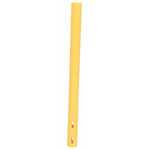 Vestil Tubular Post Sign Base 24 in, Yellow