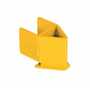 Vestil Steel Upright Rack Guard 7 In. x 5 In. x 5 In. Yellow