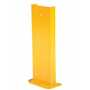 Vestil Steel Structural Rack Guard 24-1/4 In. x 6 In. x 26 In. Yellow