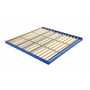 Vestil Steel Pallet Rack Gravity Flow Shelves 96 In. x 96 In. Blue