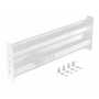 Vestil 29.875 In Bolt On Guard Rail White