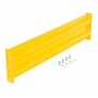Vestil Steel 2 Ribbed Bolt On Style Guard Rail 41.875 in, Yellow