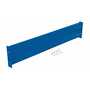 Vestil Steel 2 Ribbed Bolt On Style Guard Rail 53.875 In, Blue