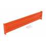 Vestil Steel 2 Ribbed Bolt On Style Guard Rail 53.875 in, Orange