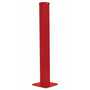 Vestil 42" Rigid Tube Post Bolt On Red