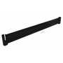 Vestil Steel 2 Ribbed Drop In Style Guard Rail 113.875 in, Black