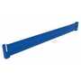 Vestil Steel 2 Ribbed Drop In Style Guard Rail 113.875 in, Blue