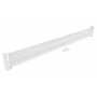 Vestil Steel 2 Ribbed Drop In Style Guard Rail 113.875 in, White