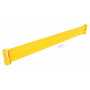 Vestil Steel 2 Ribbed Drop In Style Guard Rail 113.875 in, Yellow