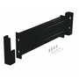 Vestil 29.875 In Drop In Guard Rail Black