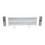 Vestil GR-F2R-DI-3-HDG 29.875 In Drop In Guard Rail Gal.